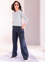 Jeans med formad midja 