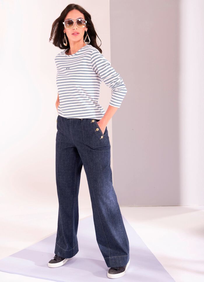 Jeans med formad midja 