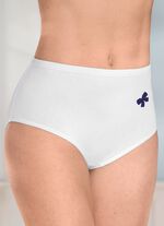 Fyrapack trosor med res&aring;r i midjan 