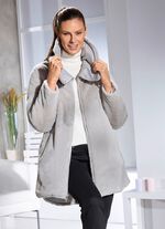 V&auml;ndbar l&aring;ng jacka med 2-v&auml;gs dragkedja 