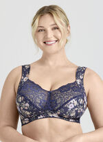 Miss Mary-bh med f&auml;rgharmonisk blomm&ouml;nster MARINE-BUNT