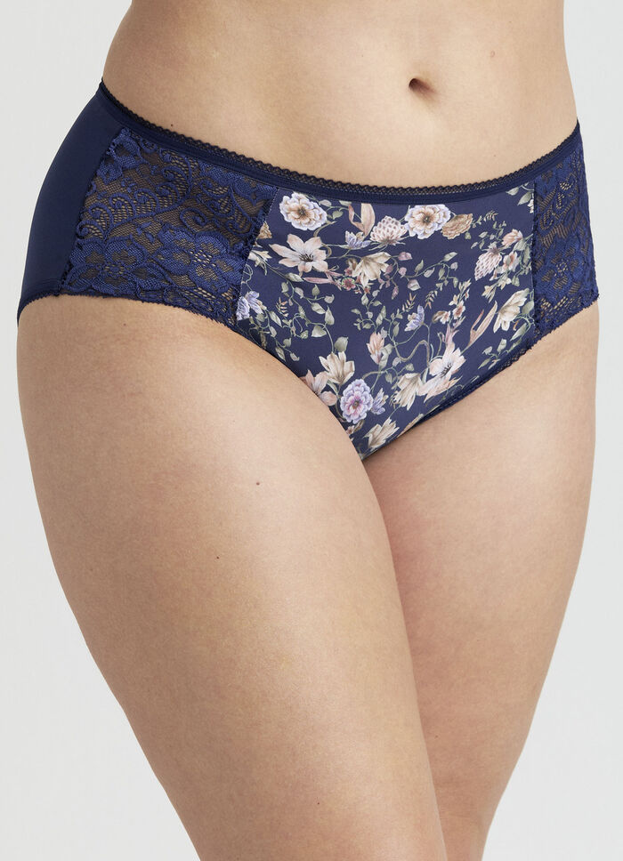 Miss Mary-trosa med harmonisk blommig design MARINE-BUNT