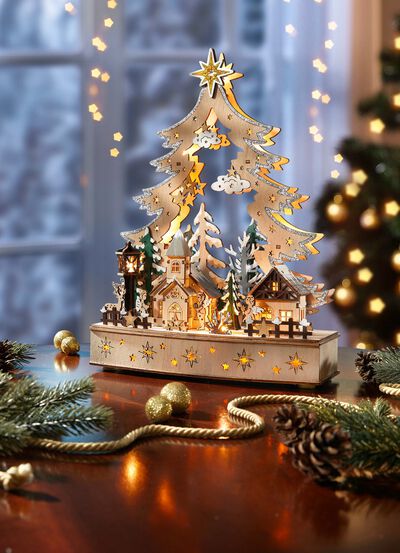 Vacker b&aring;ge av ljus 