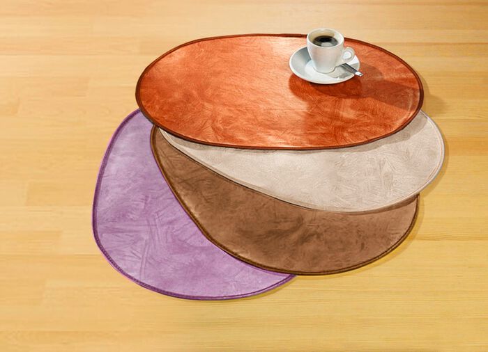 Klassisk marmorerad vaxduksduk 