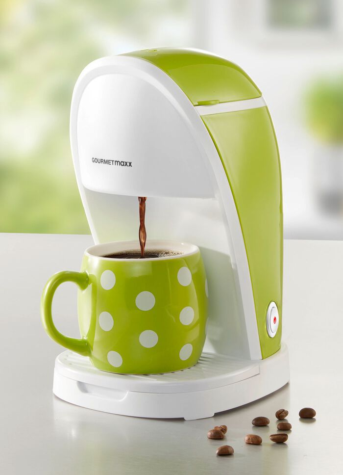 1-kopps kaffemaskin f&ouml;r snabb kaffenjutning 