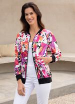 Skjortjacka med praktiska sidfickor 