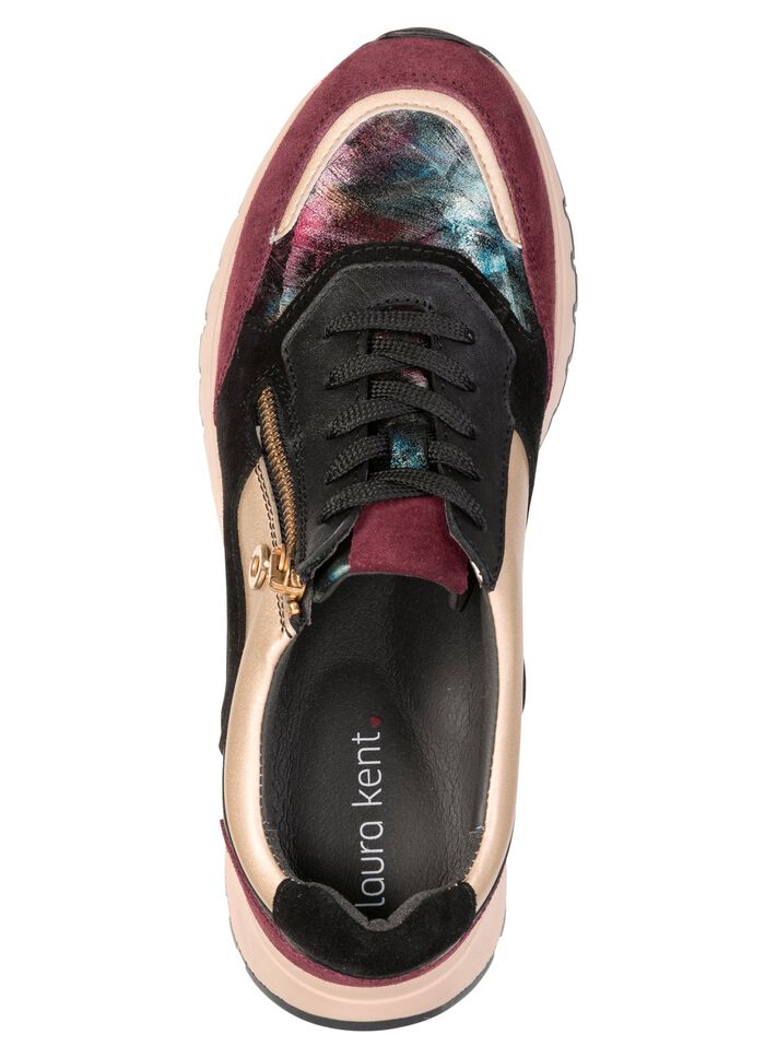 LAURA KENT, snygga damsneakers, vidd G, med uttagbar fotb&auml;dd 