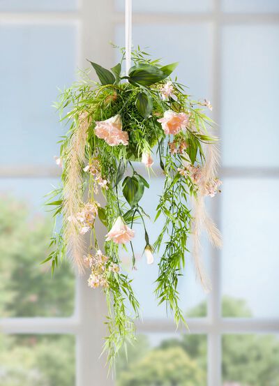 Lysianthus arrangemang 