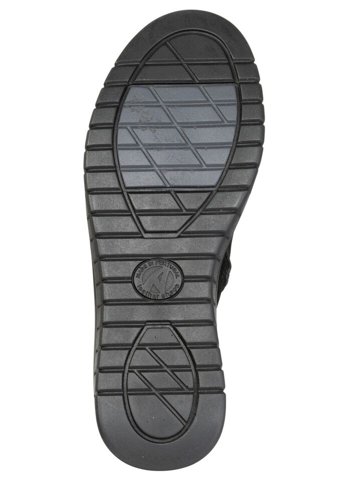 ELENA EDEN, fodrade damst&ouml;vletter, vinterskor, vidd H, med uttagbar fotb&auml;dd SVART