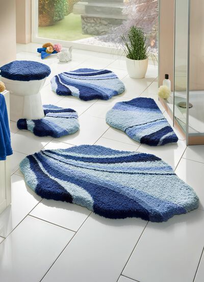 Fantastiskt badrumsset i barfota-mjuk kvalitet 