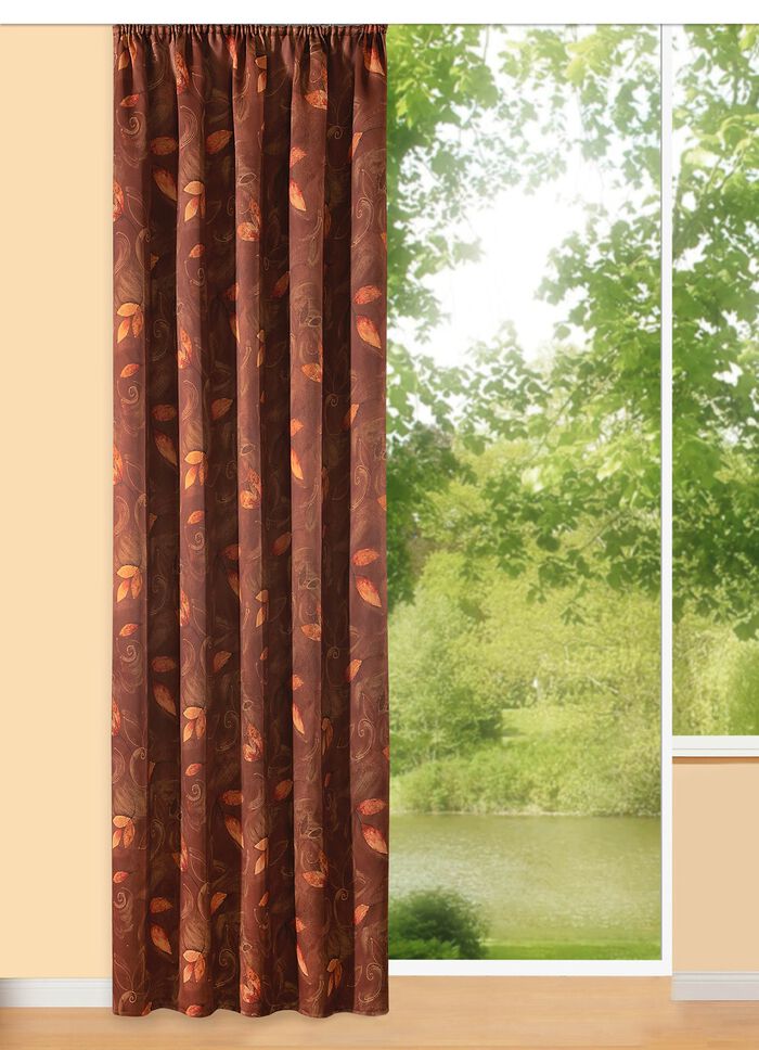 Ogenomskinliga mörkläggningssjalar BRUN