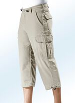Långa bermudasshorts i ren bomull i 4 färger KITT