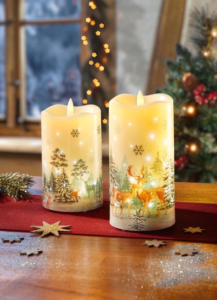 Magiska LED-ljus i ett set om 2 