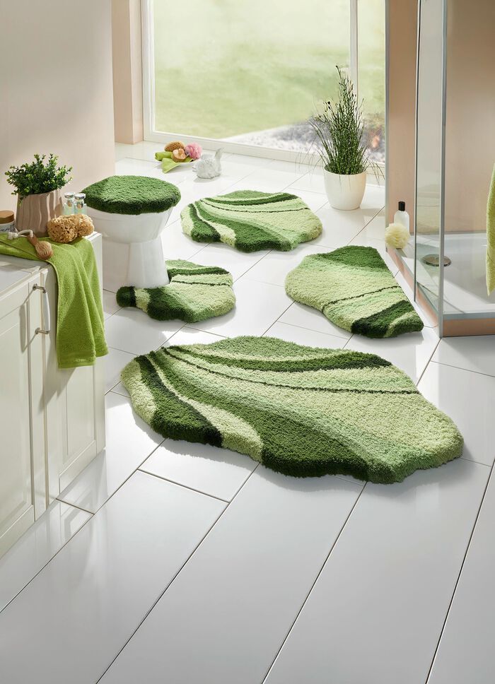 Fantastiskt badrumsset i barfota-mjuk kvalitet GR&Ouml;N