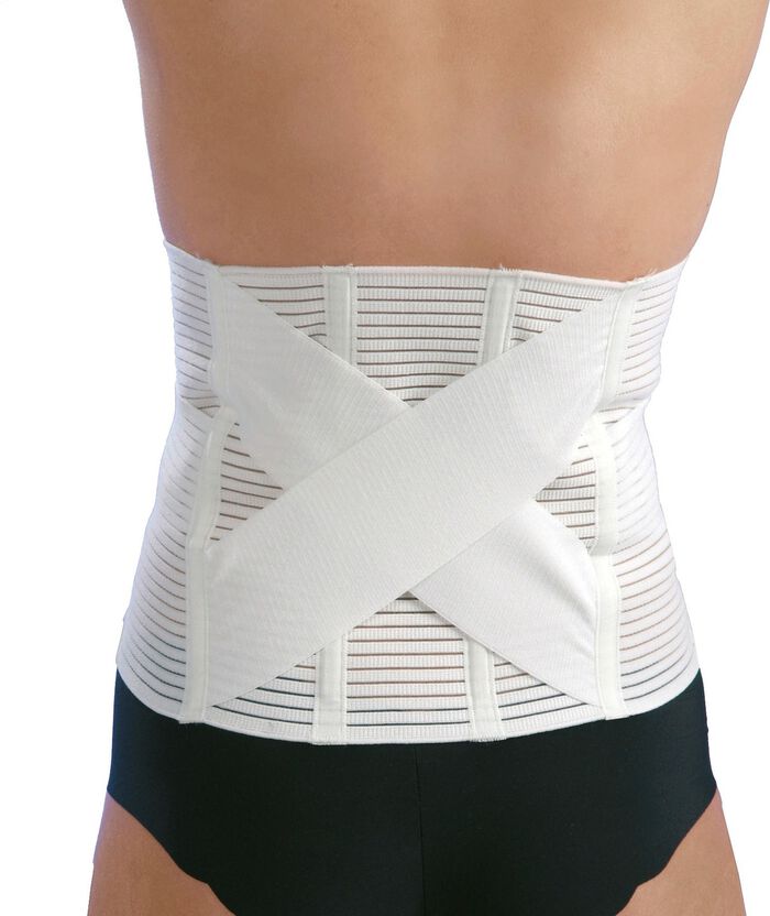 Ortopediskt buk- och ryggst&ouml;dsb&auml;lte med Outlast 