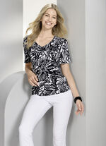 Skjorttunika med elastan 