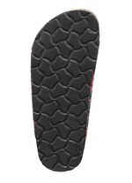 Mules i lekfull tryckt design 