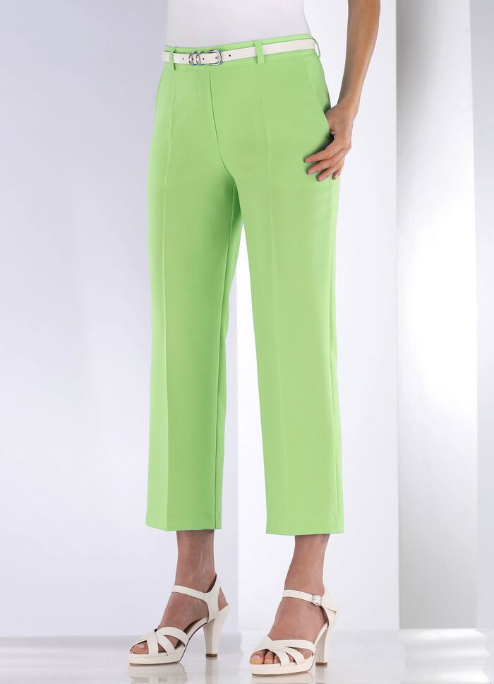 Byxor med elastisk midja bak 