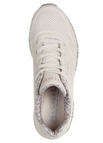 SKECHERS, trendiga damsneakers, med synlig luftkudde WEISS-LEO