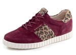 Peter Kaiser, trendiga damsneakers, med uttagbar fotbädd BURGUNDIG-BRUN