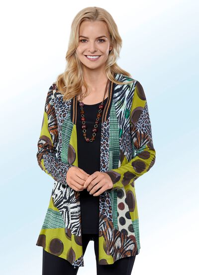 Skjortjacka utan st&auml;ngning 