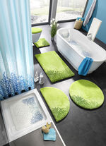 Badrumsset från Grund, halkfri baksida GRÖN