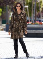 Trenchcoat med b&auml;lte 