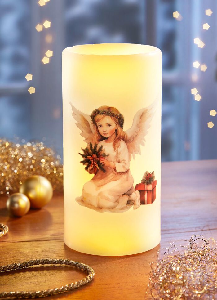 LED-ljus av &auml;kta vax med flimrande effekt 