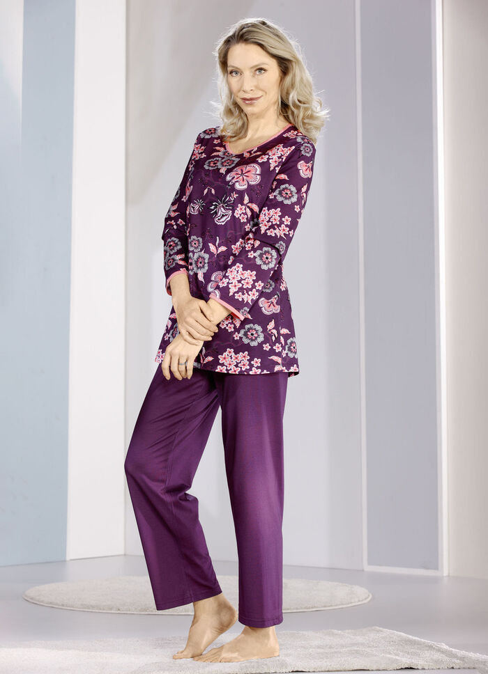 Laurina pyjamas, långa ärmar och långbyxor 