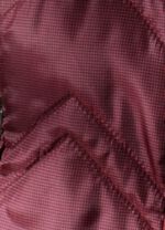 Jacka med l&auml;ngsg&aring;ende sidos&ouml;mmar BURGUNDY SVART