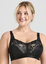 Miss Mary-bh med elastiska spetsinsatser SCHWARZ