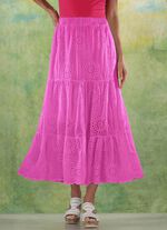 Niv&aring;kjol med vackra &ouml;ljetter 