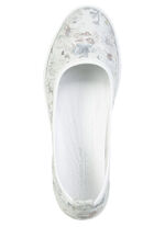 Andrea Conti, eleganta damballerinor, vidd G, med uttagbar fotbädd ECRU-BUNT