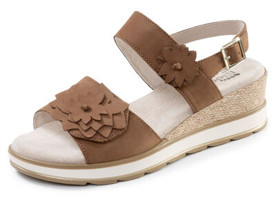 ELENA EDEN, l&auml;tta damsandaler, vidd G, med kardborreband 