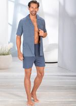 Shorty med kn&auml;ppt topp 