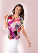 Tunika med gl&auml;nsande band 