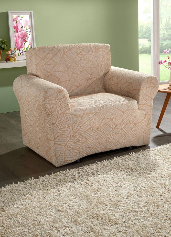 Stretch&ouml;verdrag med optimal passform BEIGE