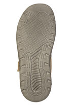 GINO GALANTE, klassiska herrsandaler, tillverkade av läder COGNAC