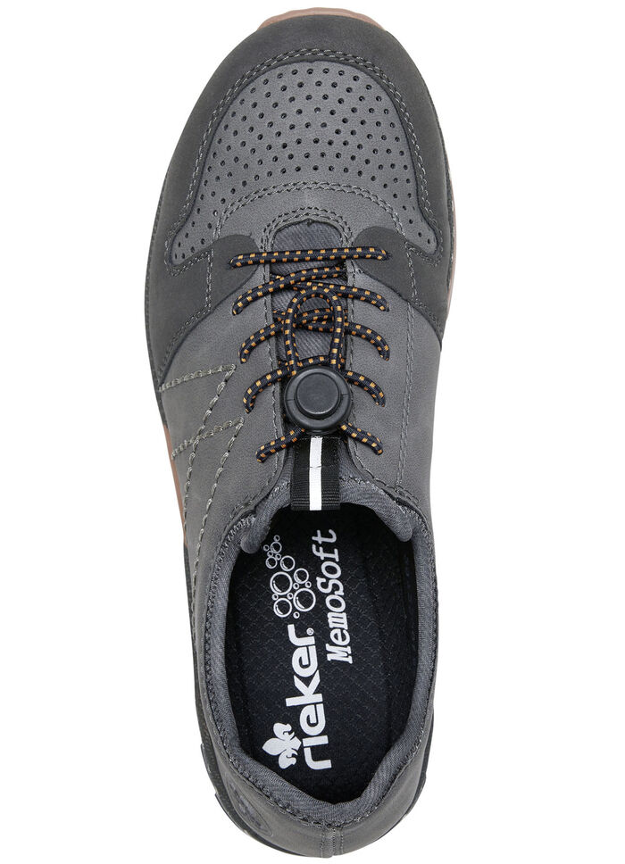 Rieker sneakers med avtagbar MemoSoft textilinlägg, 