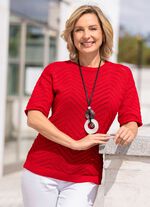 Tr&ouml;ja med &ouml;ppet m&ouml;nster 