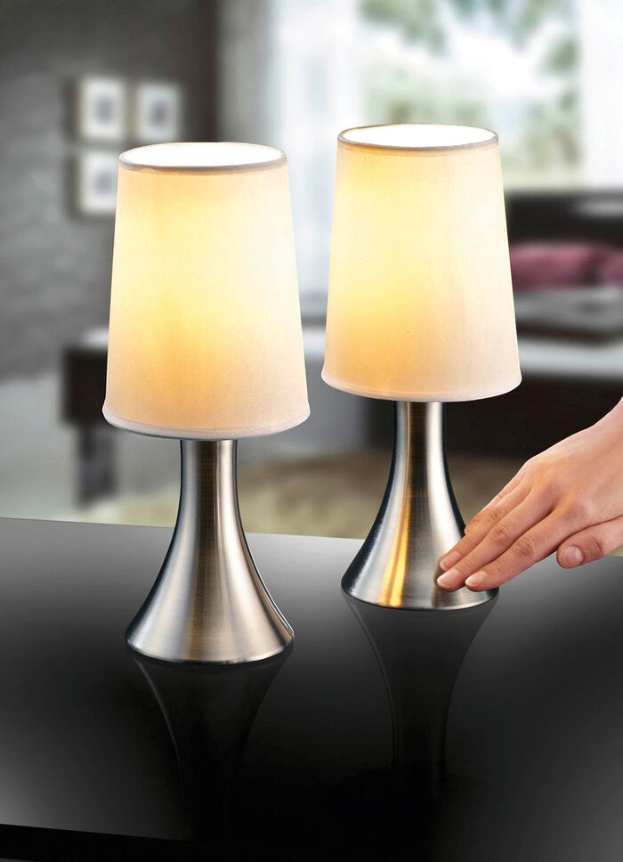 Touch-lampor, set om 2 