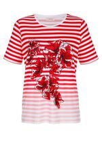 Skjorta med placerat tryckmotiv 