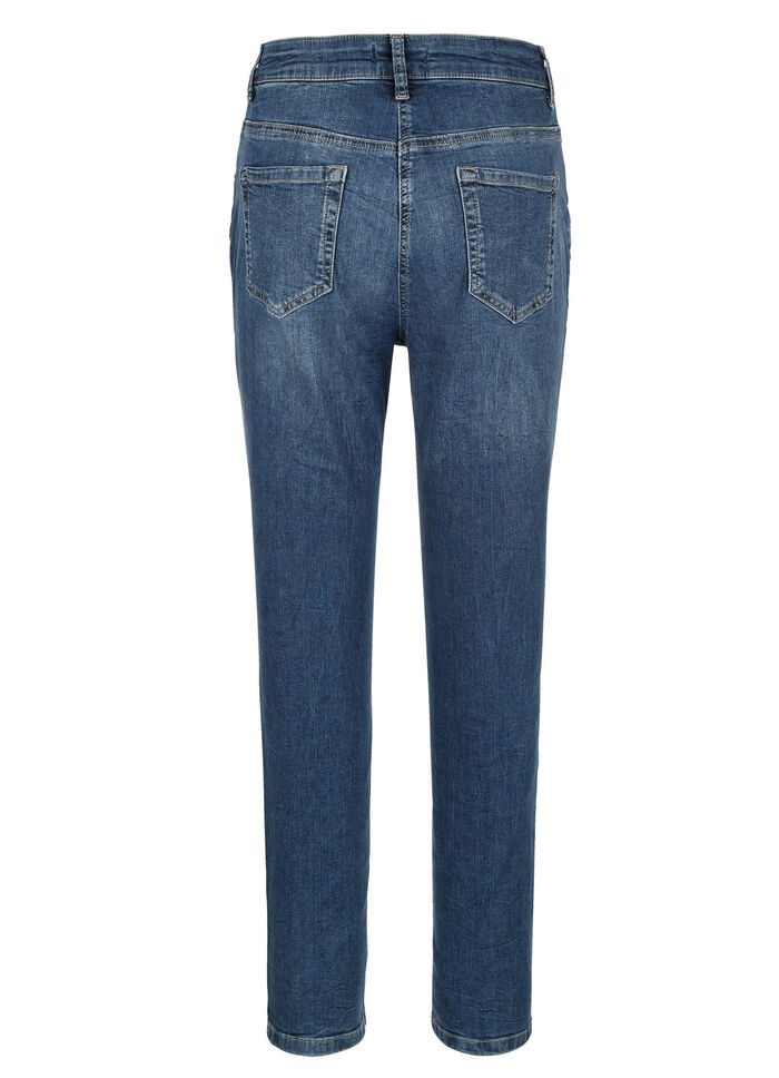 Jeans med trendig tvätt 