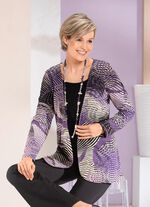 Skjorta i jacka-look 