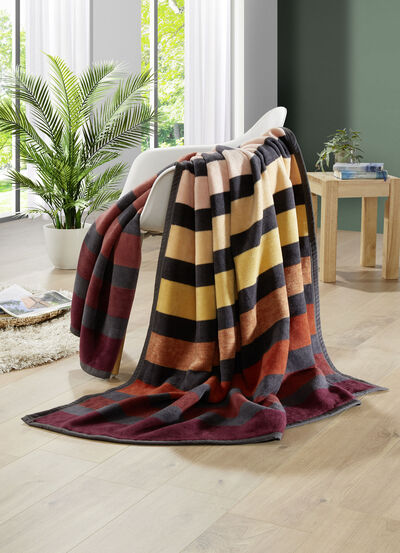 filt med velourkant, , large