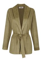 L&aring;ng kavaj med sjalkrage 