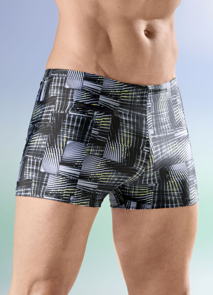 Schwab badshorts i högre boxform, 