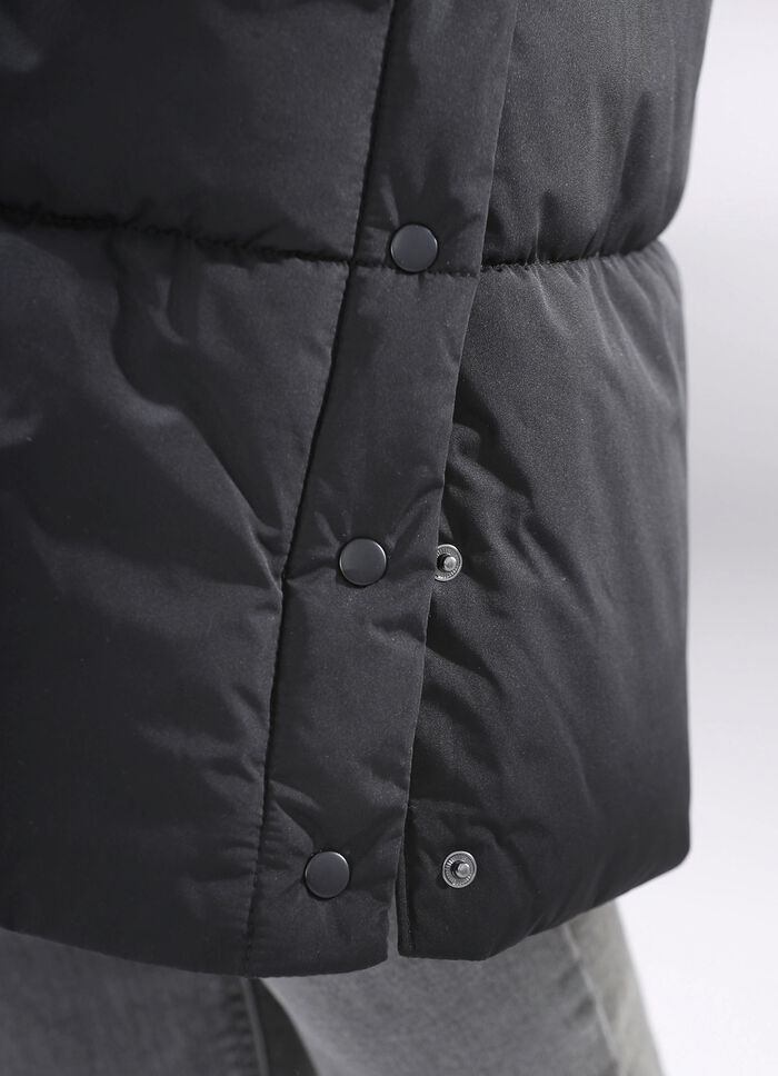 Dunkappa med fast huva 