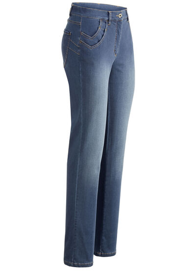 Jeans med en smart ficklösning  Jeans med en smart ficklösning