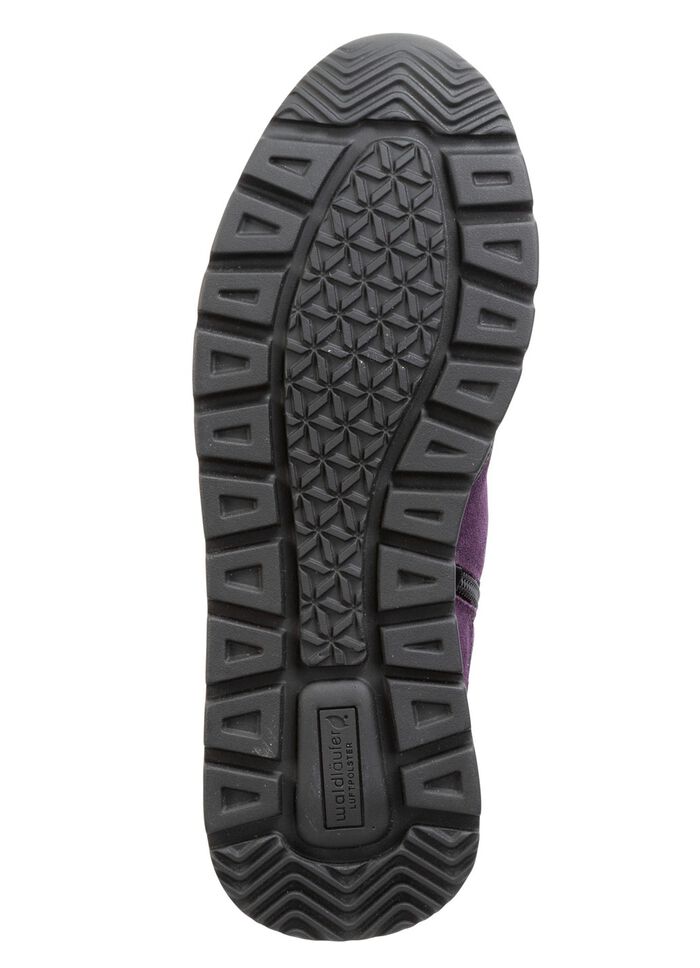 Ranger sn&ouml;rningssko med lackl&auml;der LILA